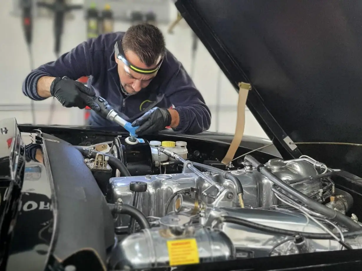 Expert detailing au travail