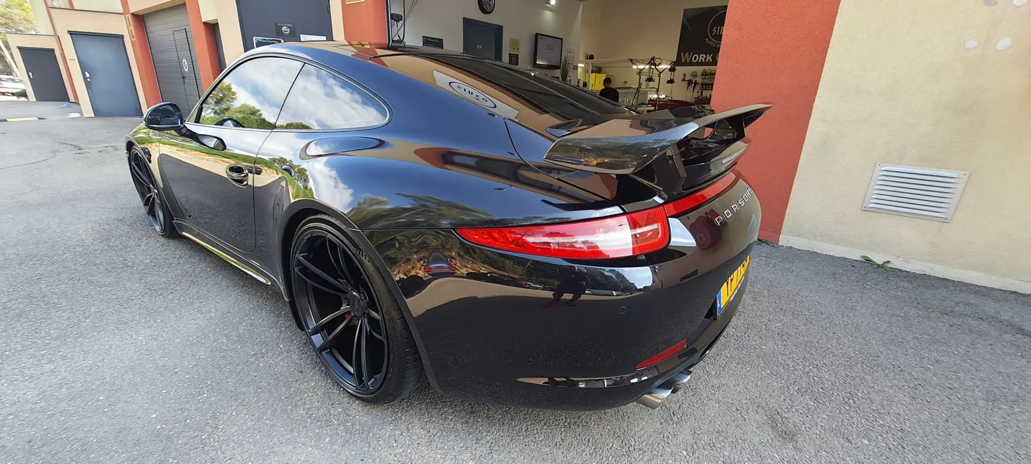 porsche 911 detailing resultat exterieur