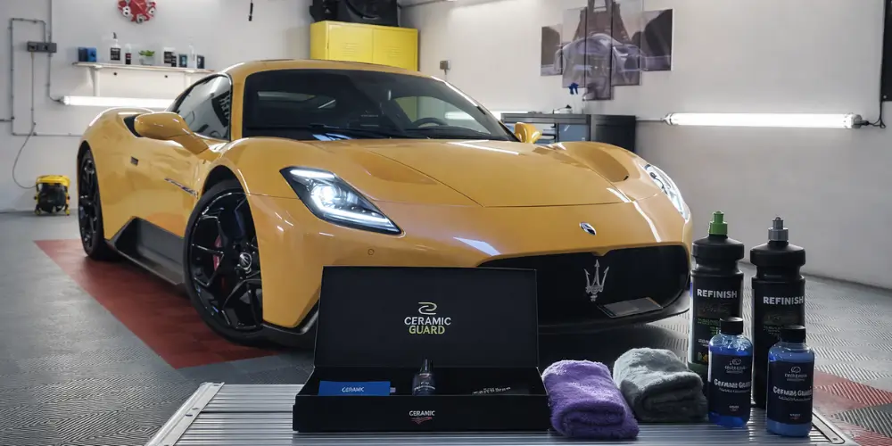 Traitement céramique automobile