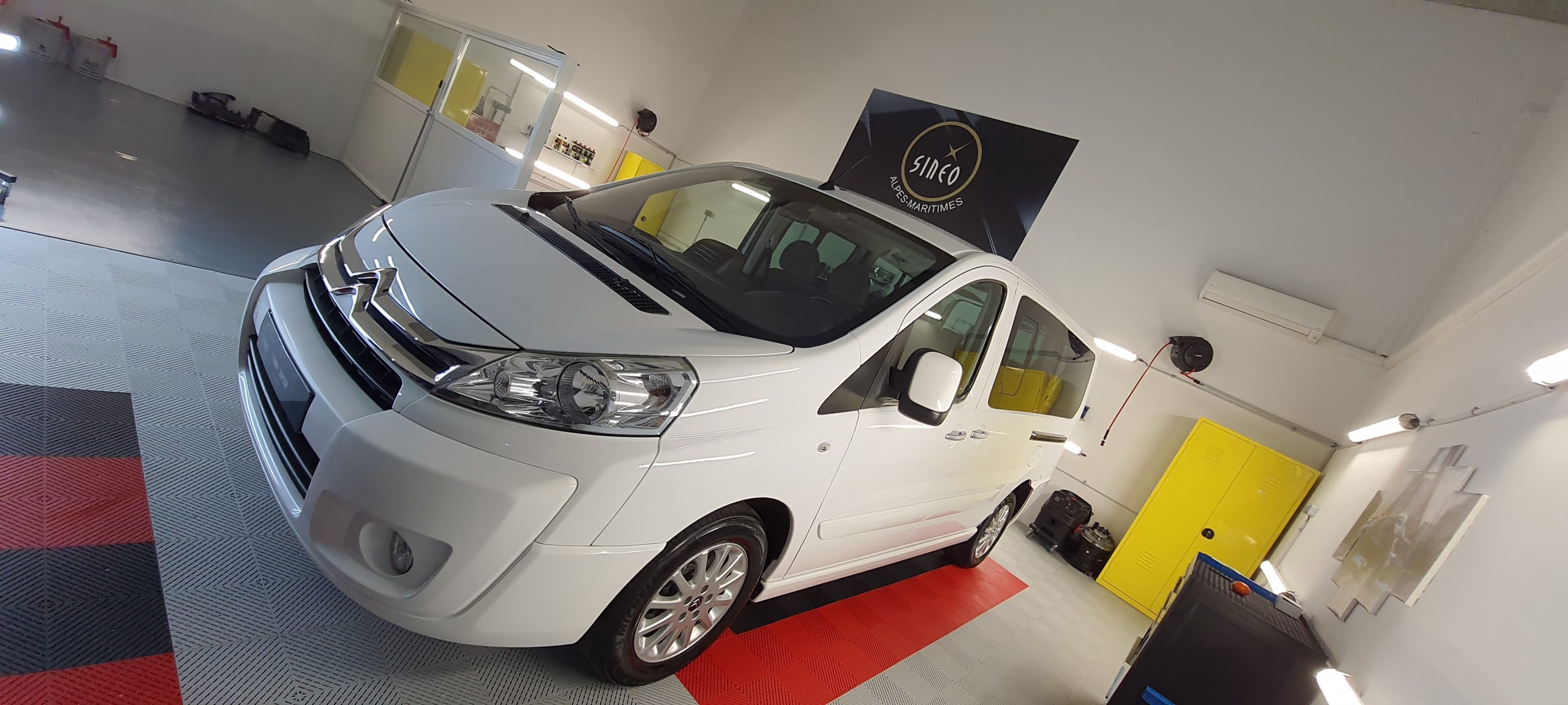 Reconditionnement Citroën Jumpy pour mise à la vente