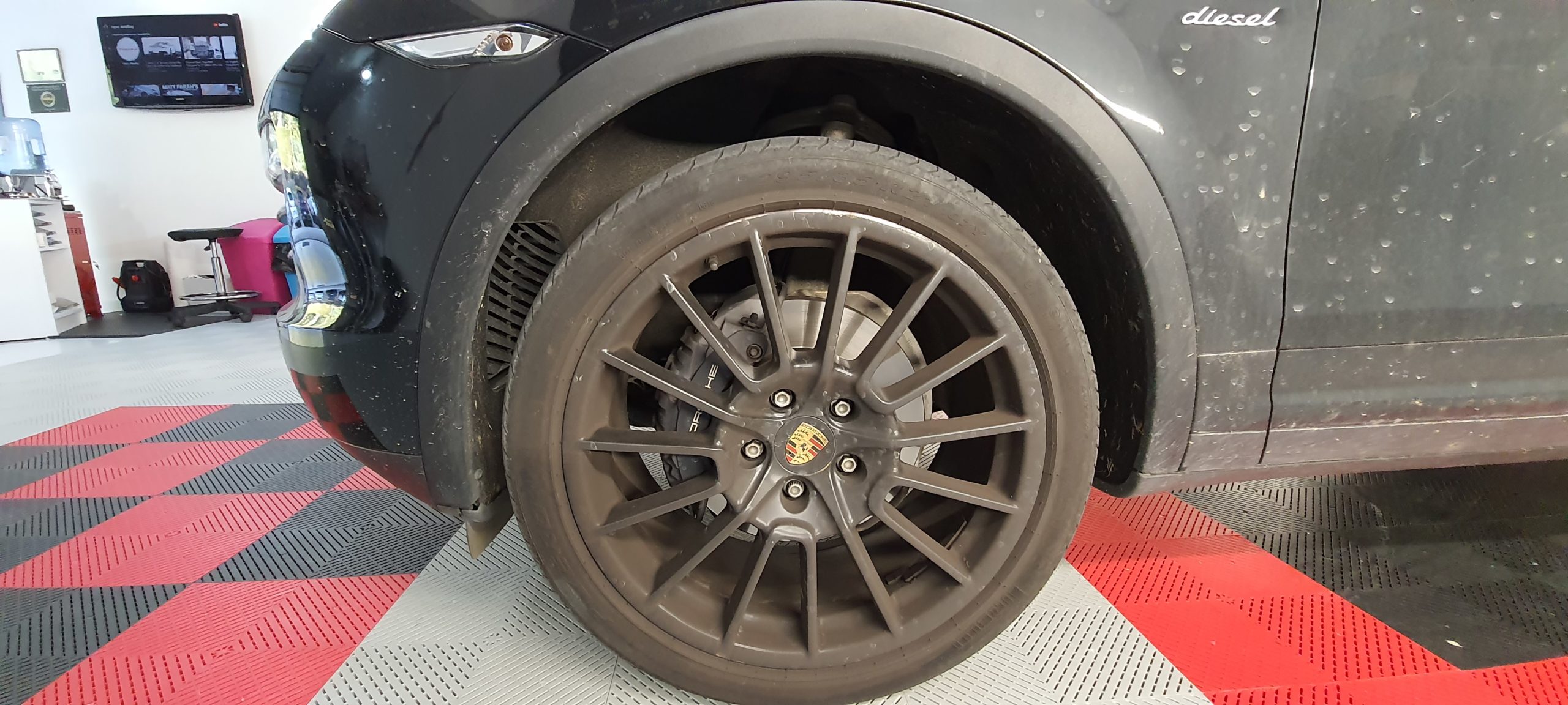 Nettoyage intérieur et extérieur Porsche Cayenne