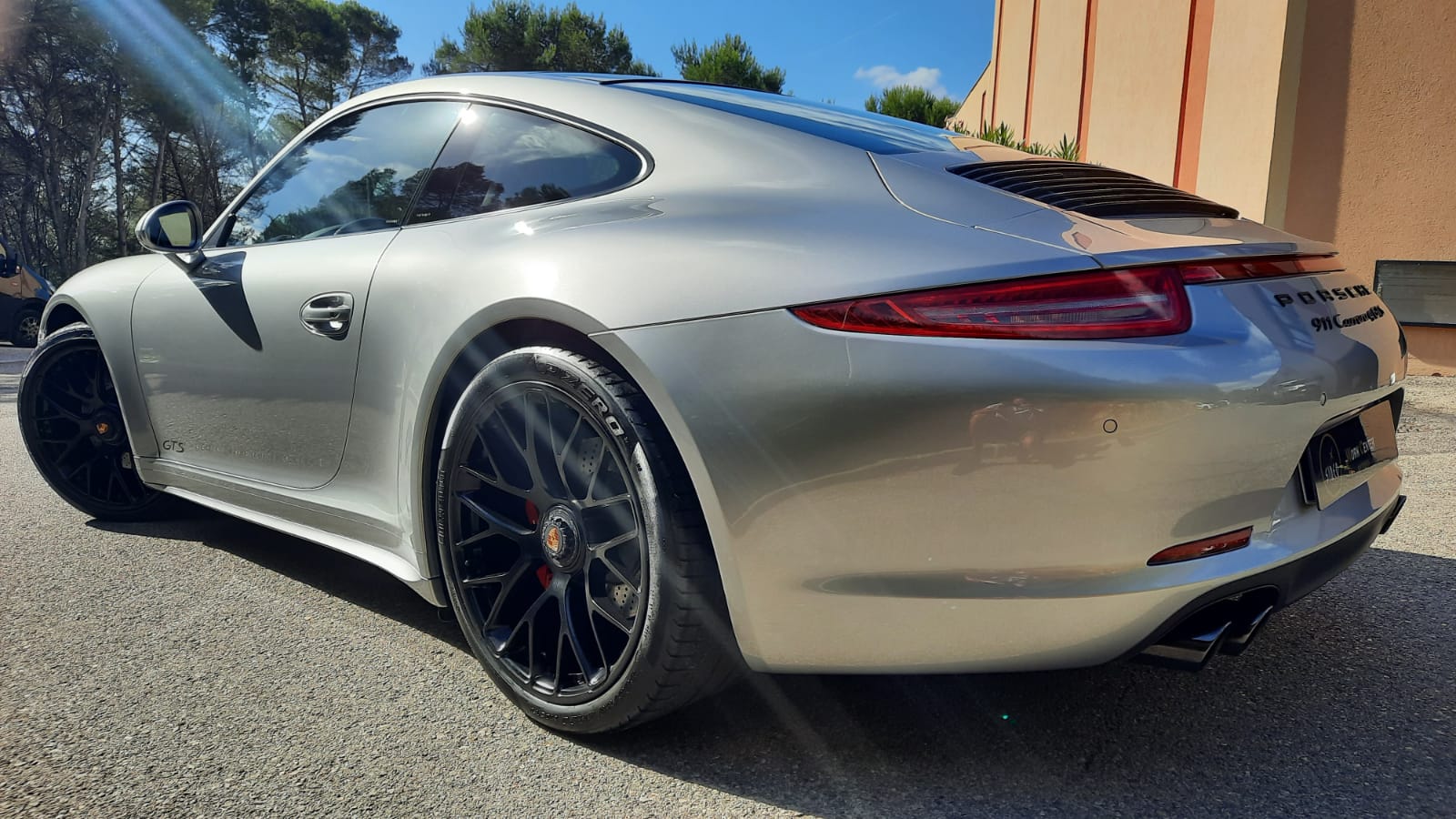 Pose traitement carrosserie Ceramic-Guard Si Carbon Cartec sur Porsche 911 GTS Carrera 4 Type 991