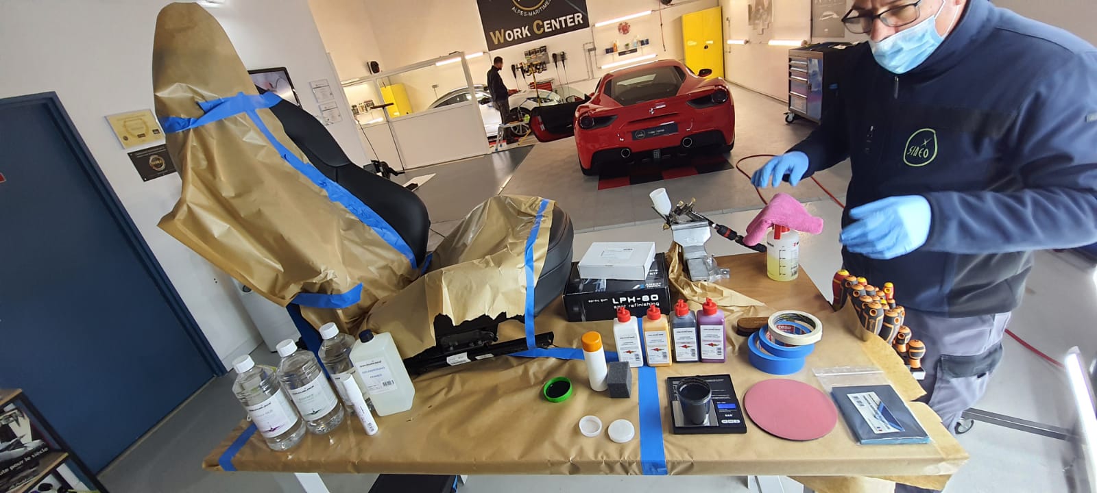 Réparation et repigmentation des cuirs avec la gamme COLOURLOCK